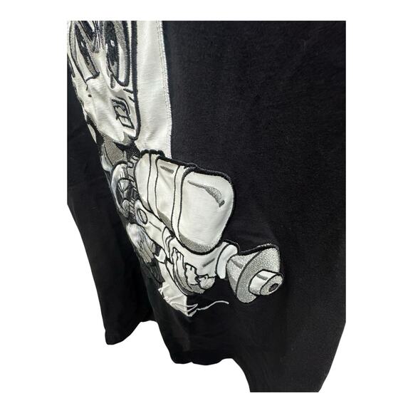 deKryptic The Boondocks Say Hello To My Little Friend Black Shirt 2XL Streetwear - Picture 4 of 7